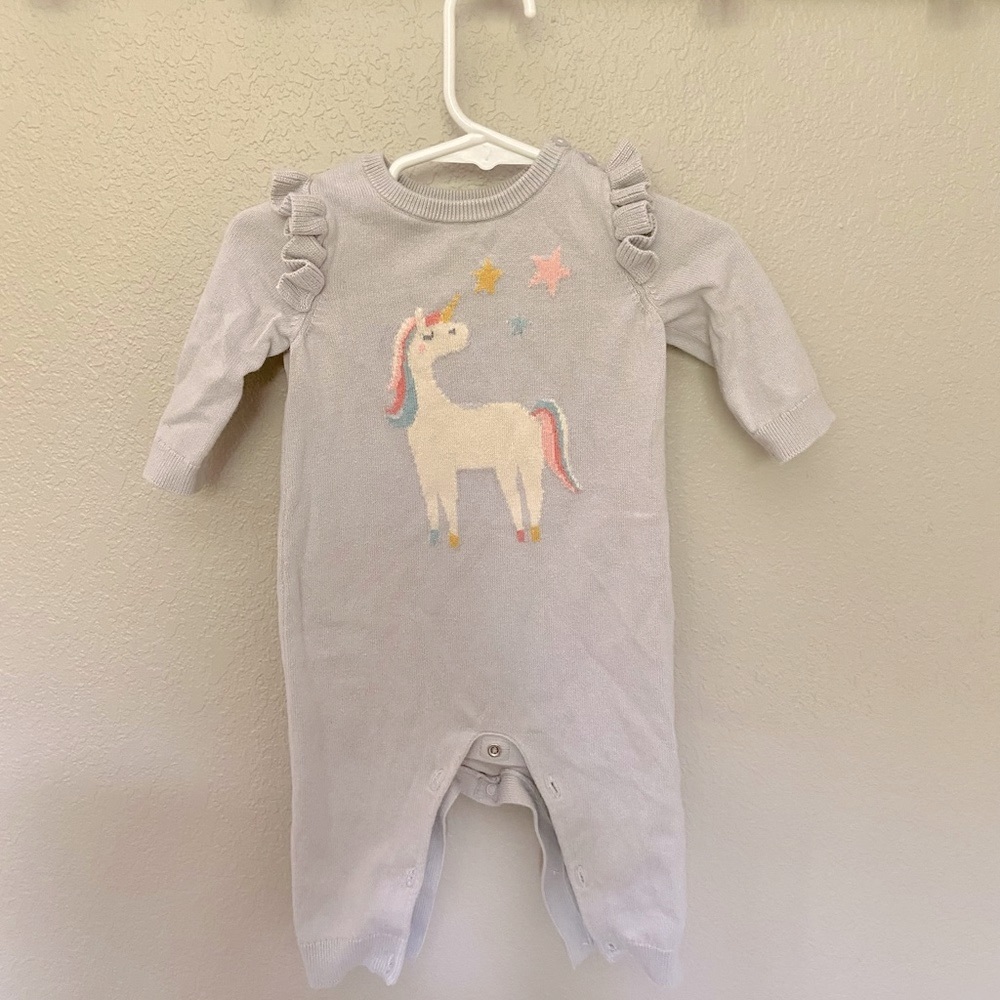 Baby Gap Unicorn Romper/Jumpsuit